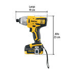 Combo rotomartillo/destornillador de impacto 20V Petrul