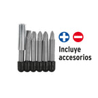 Destornillador inalámbrico 3.6v 2 posiciones Truper