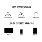 Generador portátil 4,00W motor a gasolina Truper