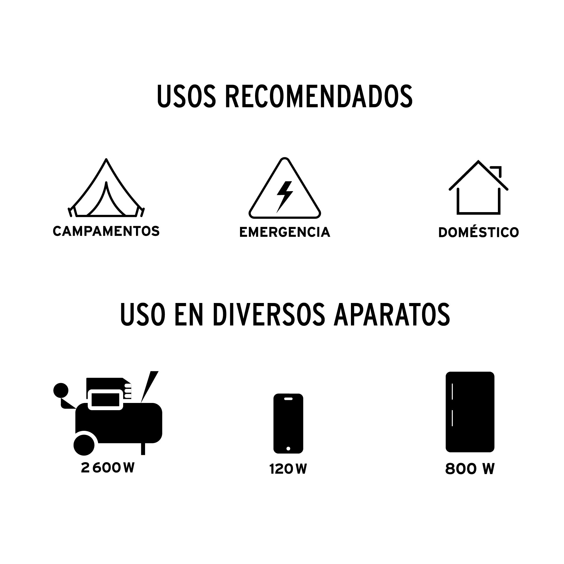 Generador portátil 6,500W motor a gasolina Truper