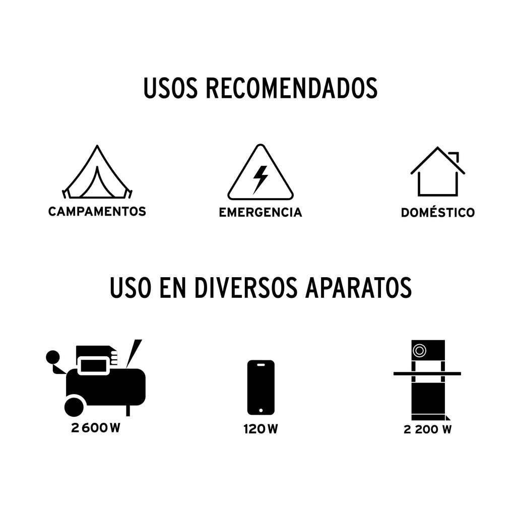 Generador portátil 10,000W motor a gasolina Truper