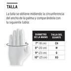 Guantes de poliester talla M recubiertos de latex Truper