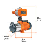 Bomba presurizadora multietapas 1 hp Truper