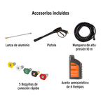 Hidrolavadora con motor a gasolina 3,300 PSI Truper