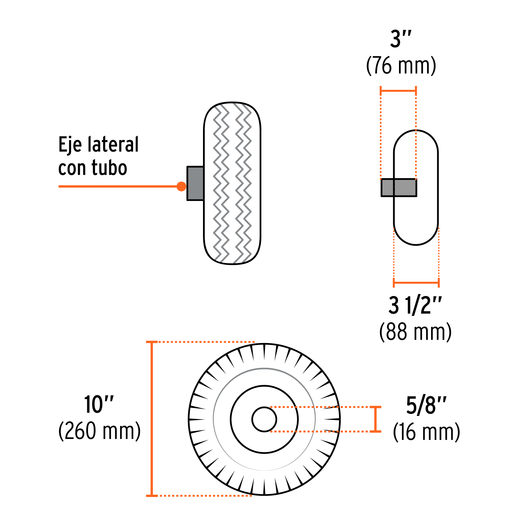 Hidrolavadora con motor a gasolina 3,300 PSI Truper